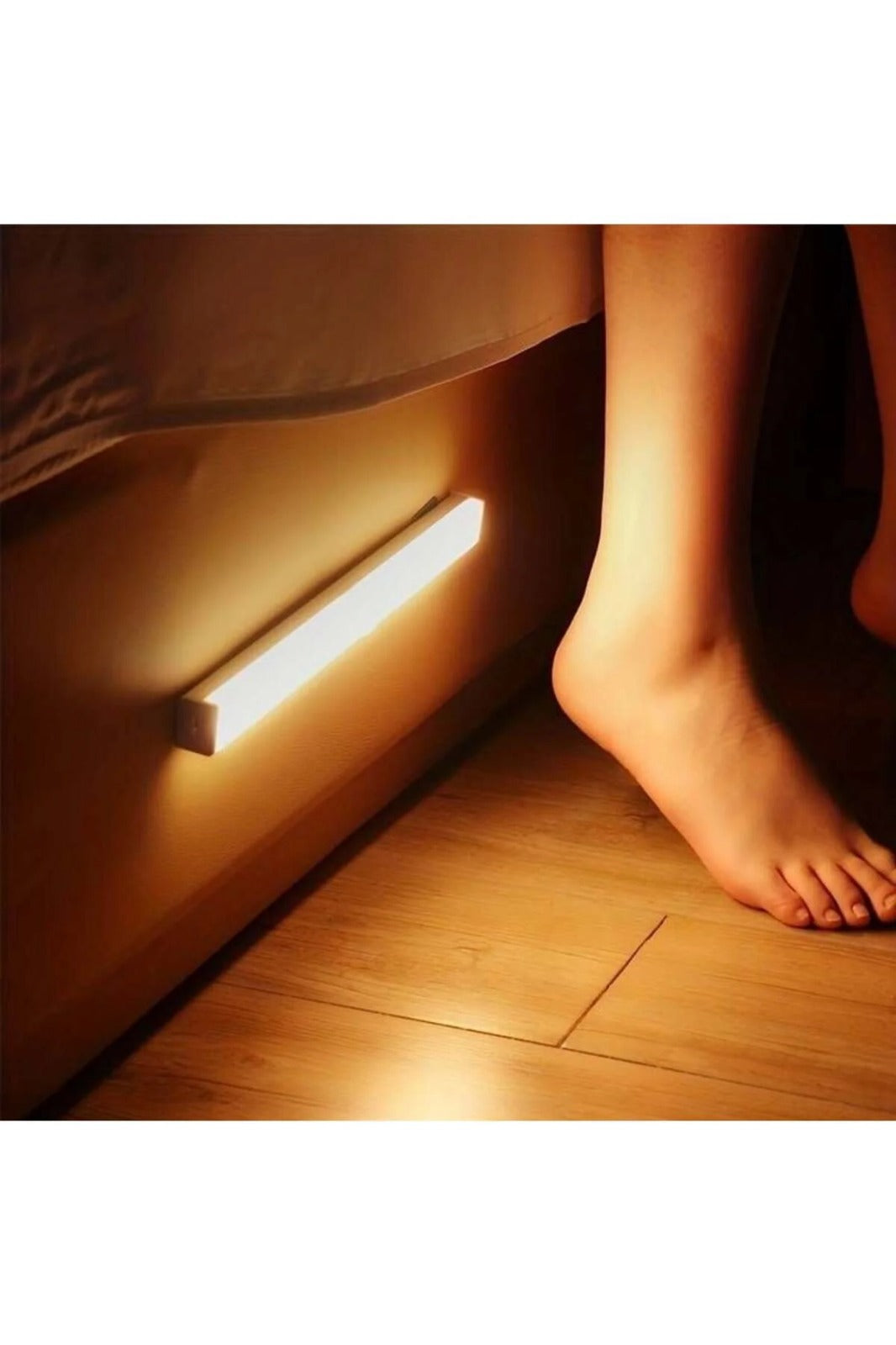 Lampa LED inteligenta cu senzor de miscare, fara fir, incarcare prin USB, suport magnetic