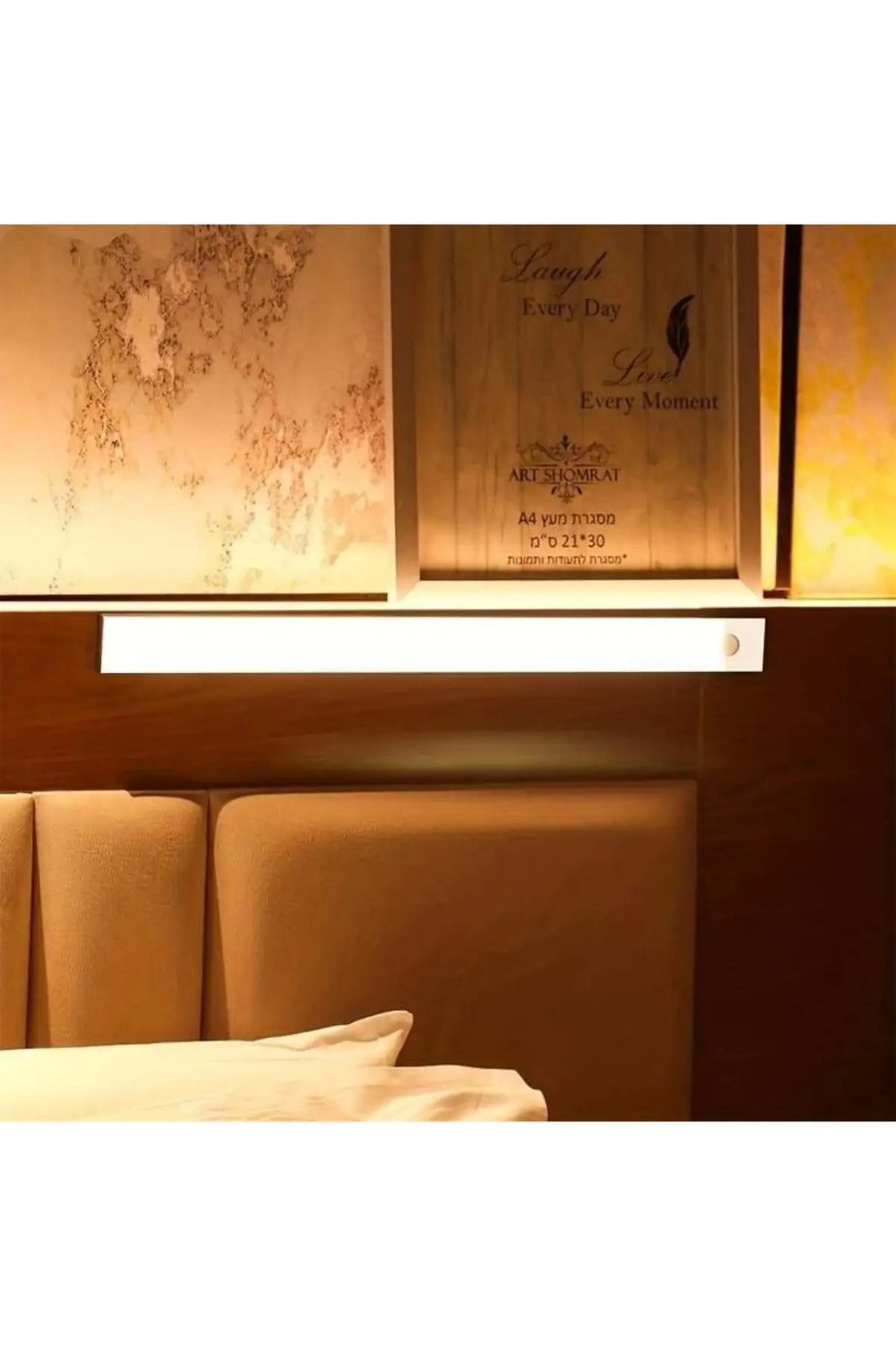 Lampa LED inteligenta cu senzor de miscare, fara fir, incarcare prin USB, suport magnetic