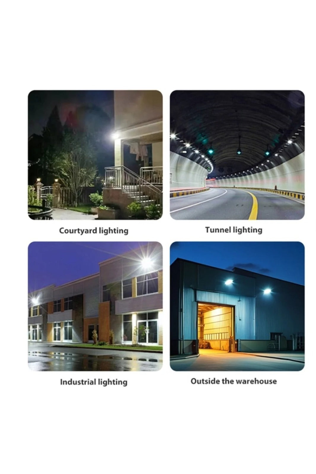 Proiector LED Teknova, mini 50W 6500k, lumina alba si puternica
