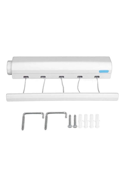 Uscator rufe, Albastru, 5 sarme de uscare, 4,2 m lungime