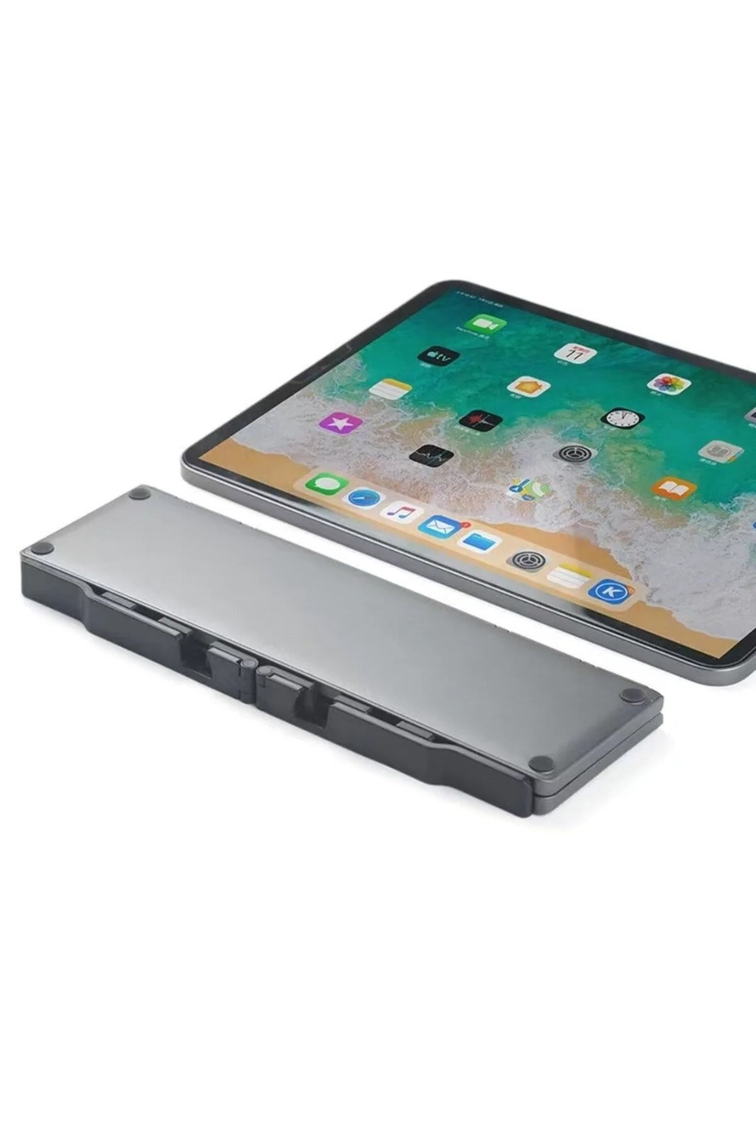 Tastatura Pliabila Teknova, Suport Telefon si Tableta, Bluetooth, Compatibila Android, iOS, Windows