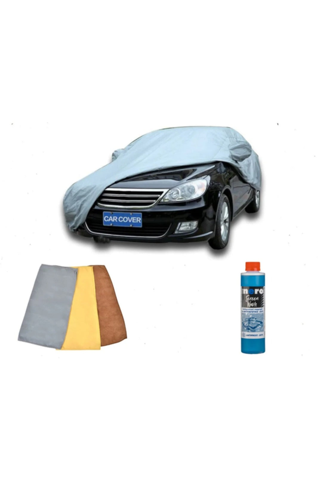 Prelata Auto pentru Masini de Dimensiuni medii si mari 534x178x120cm, Cadou Lichid Parbriz si Lavete
