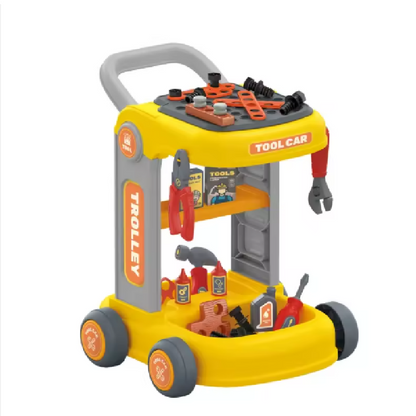 Set scule copii 46 piese cu troller – Micul Meșter | Motricitate, coordonare, creativitate
