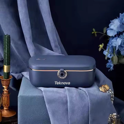 Caserola electrica portabila, 900 mL, incalzire rapida, inox 304, ideala pentru pranz