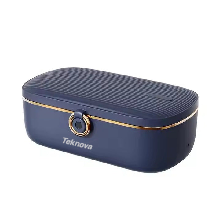 Caserola electrica portabila, 900 mL, incalzire rapida, inox 304, ideala pentru pranz