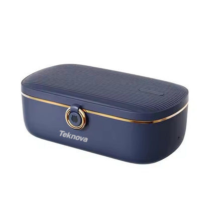 Caserola electrica portabila, 900 mL, incalzire rapida, inox 304, ideala pentru pranz