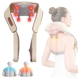 Aparat Masaj Cervical Electric cu Tehnologie Shiatsu 6D